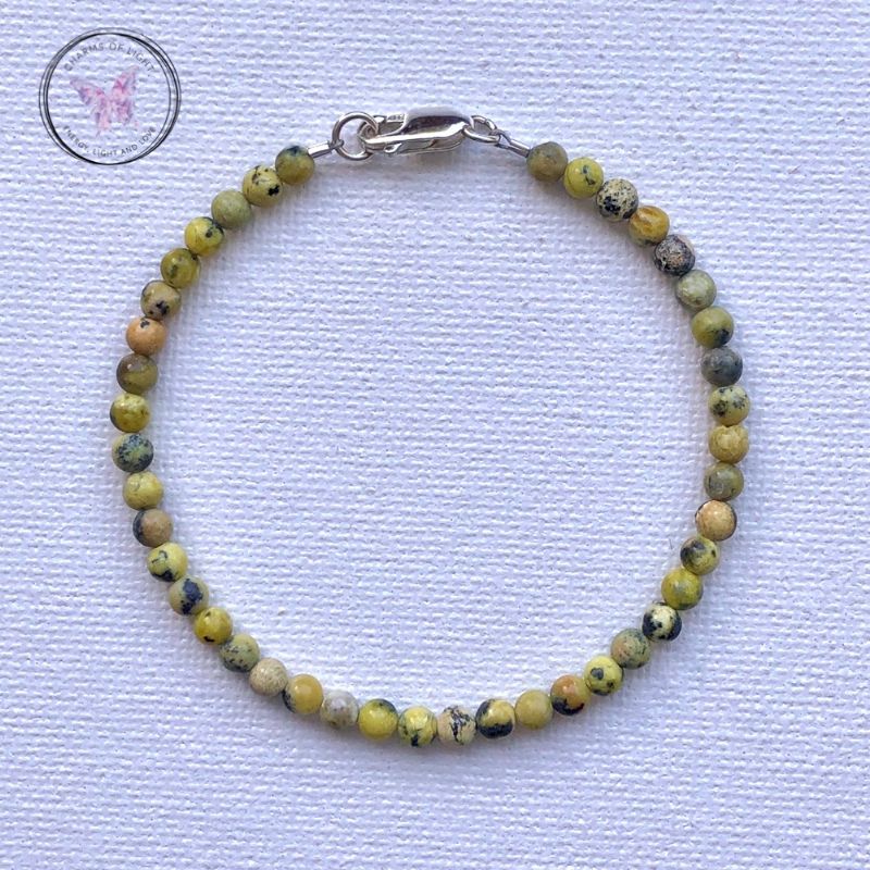 Yellow Turquoise Beaded Bracelet